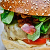 Un hamburger succoso